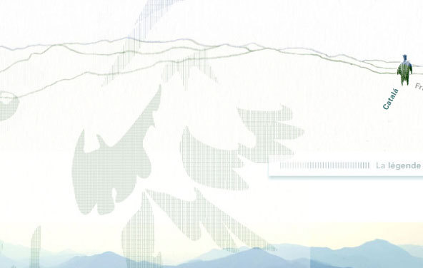 Extrait page d'accueil - œuvre numérique : "La Source" Extrait page d'accueil - œuvre numérique : "La Source"