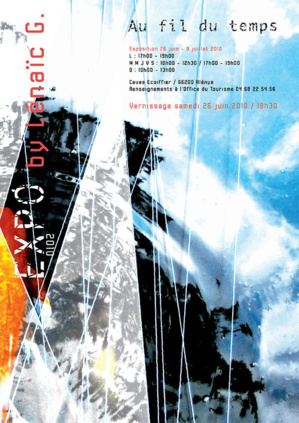 Affiche de l'expo "Au fil du Temps" Affiche de l'expo "Au fil du Temps"